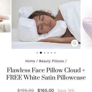 Flawless Face Pillow Cloud